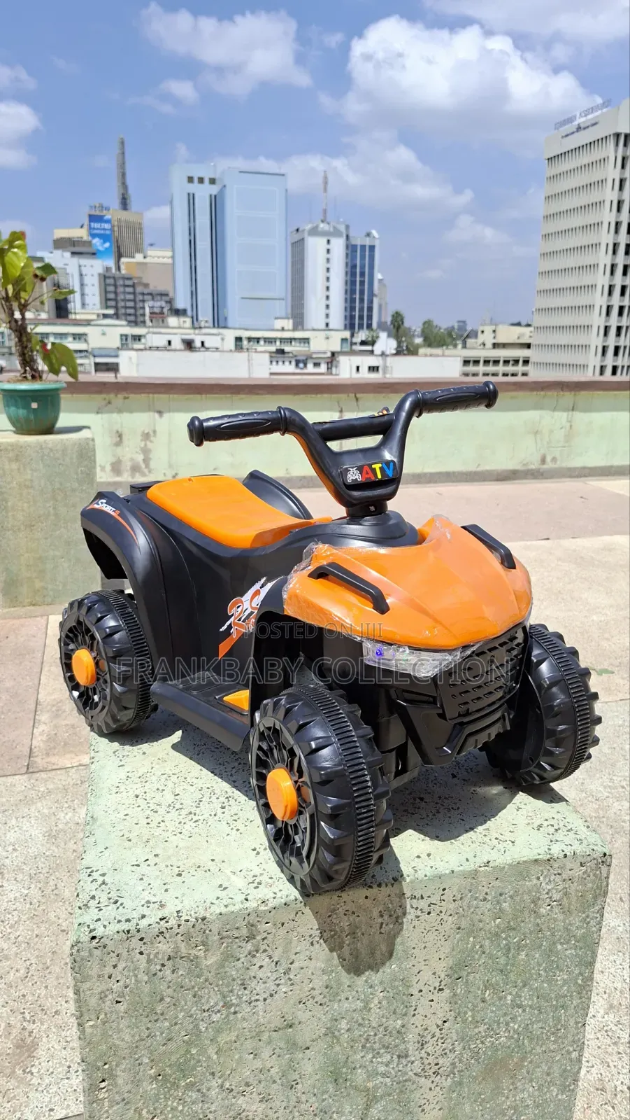 Kids 4-Wheel Electric ATV Ride-On