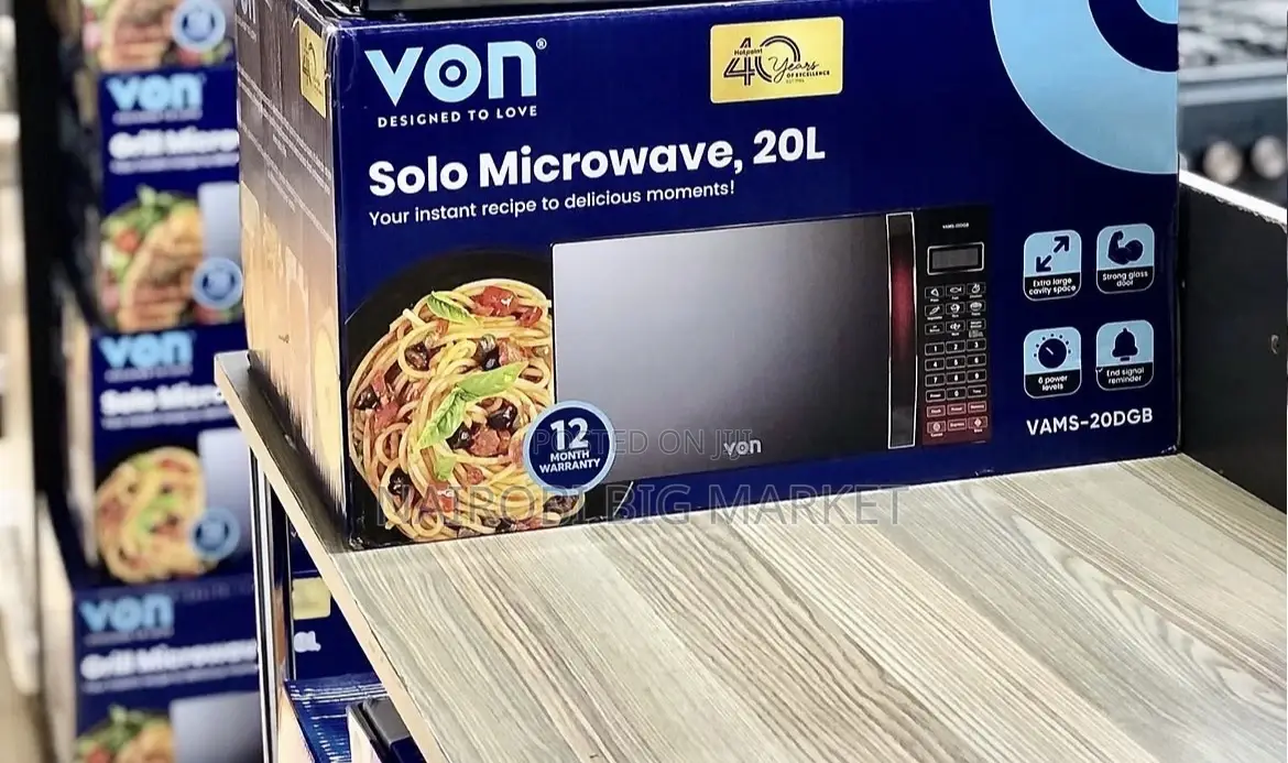 Von Manual 20 Litres Microwave