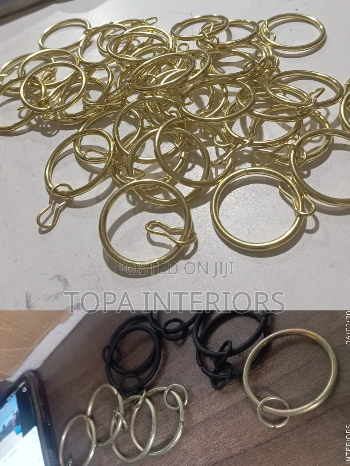 Curtain Rod Rings Accessories
