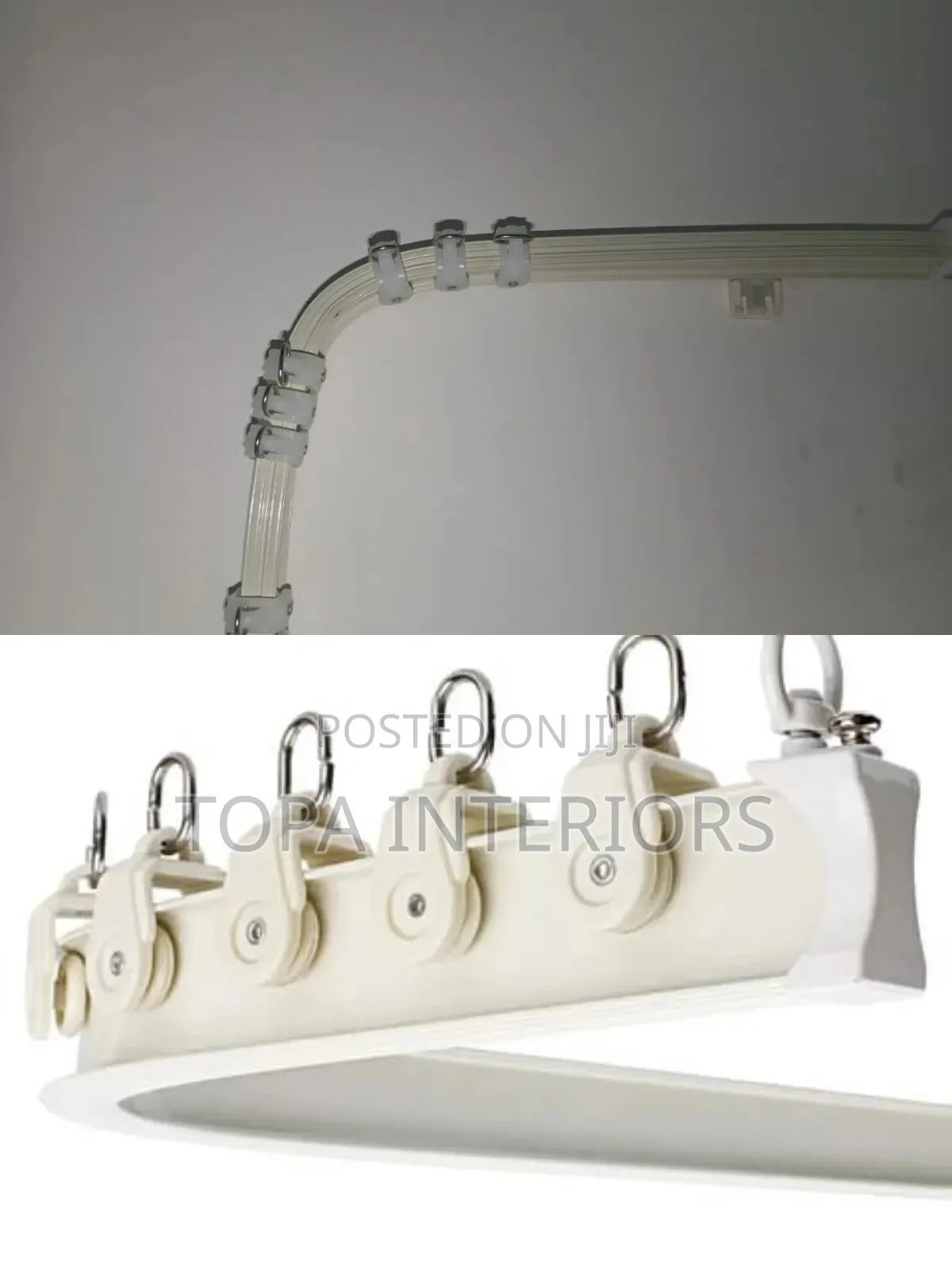Bed Partitioning Bendable Hospital Curtain Rails