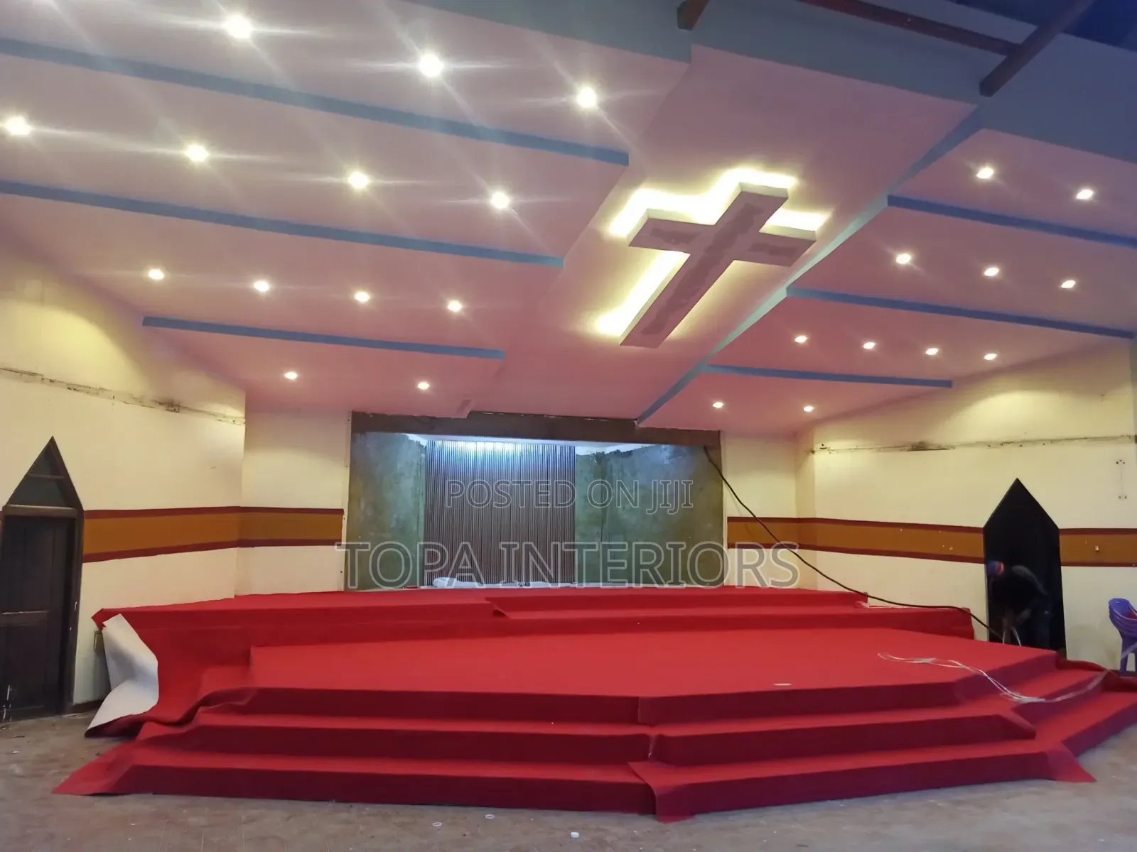 Church Floor Wall to Wall Altar Carpets