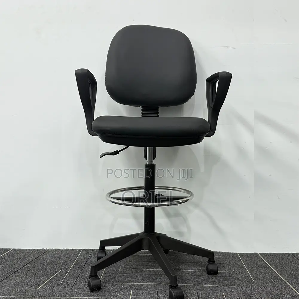 Office Chair : Office Swivel Fabric Chair With Footrest