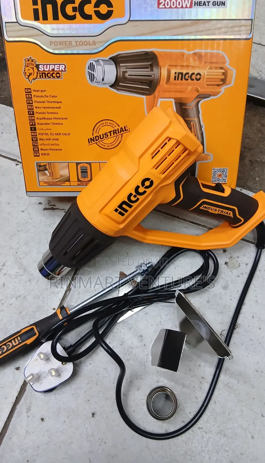 Affordable Ingco Electric Heatgun 2000w
