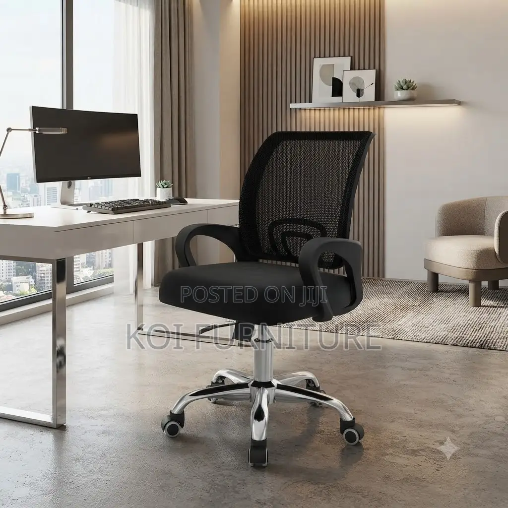 Office Chairs; Clerical Mesh Adjustable Home Office Recliner Chair