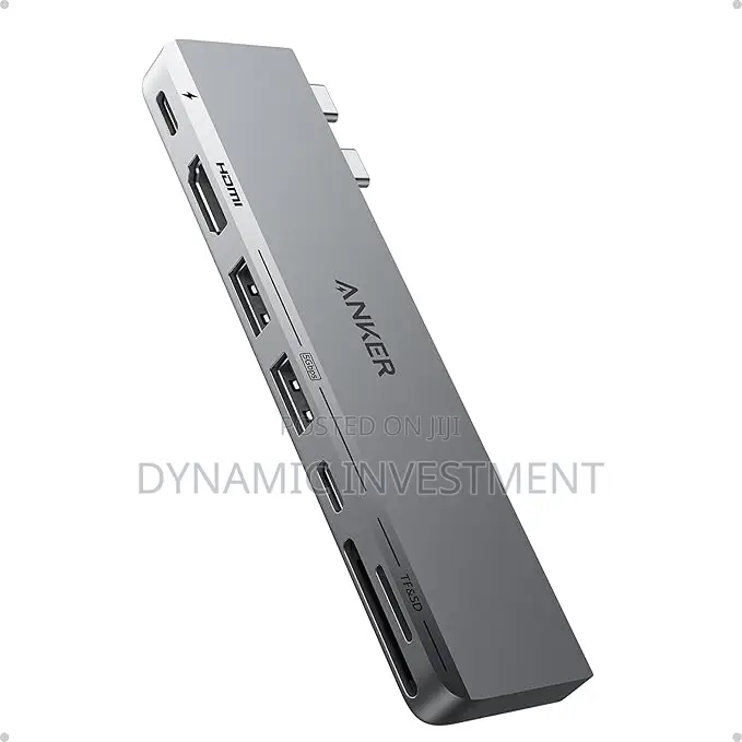 Anker MacBook USB C Hub 7-in-2 Dock With at 60Hz HDMI Thunderbolt 4