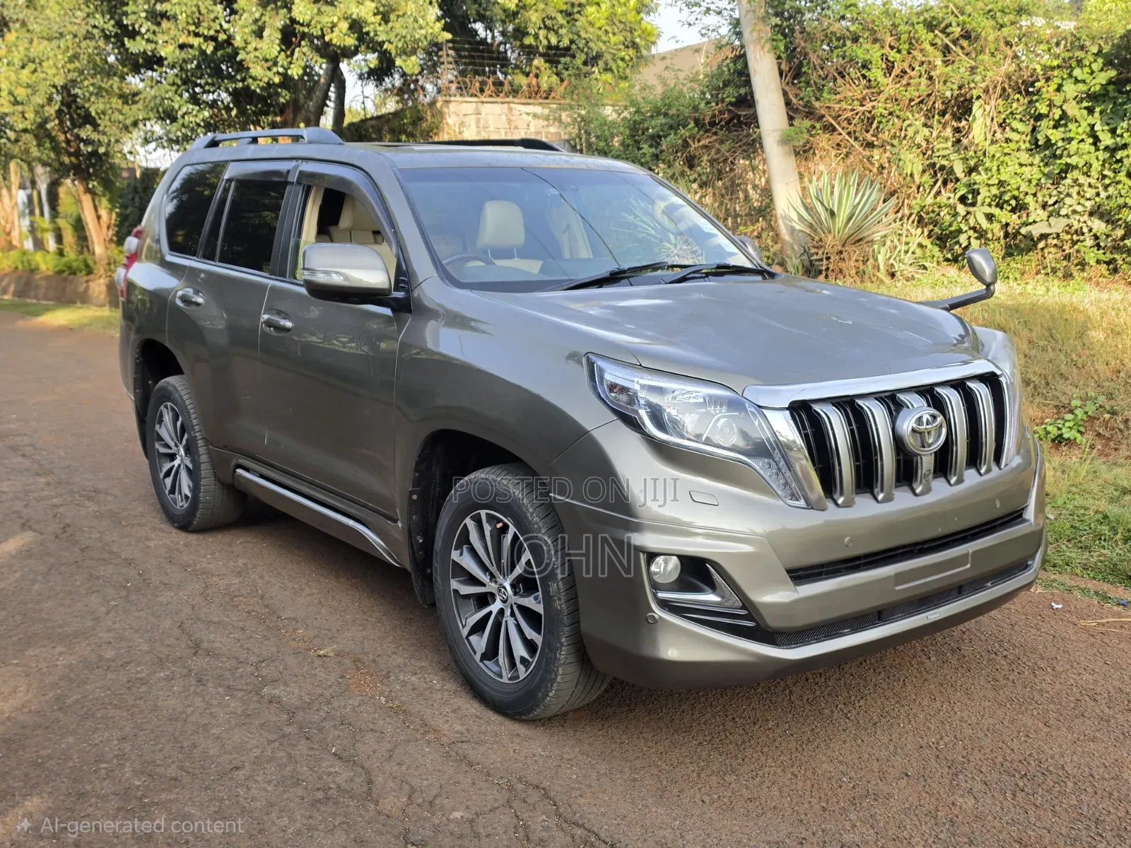 Toyota Land Cruiser Prado 2015 Gray