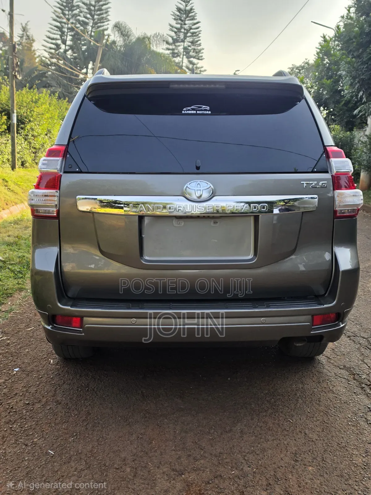 Toyota Land Cruiser Prado 2015 Gray