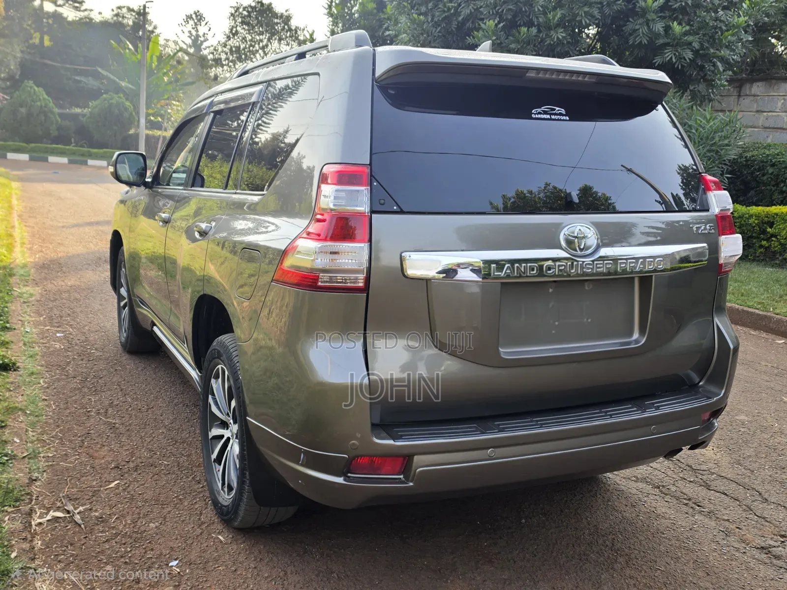 Toyota Land Cruiser Prado 2015 Gray
