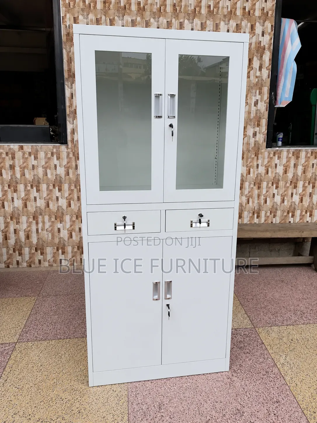 Office Filing Cabinet With Door and Safebox