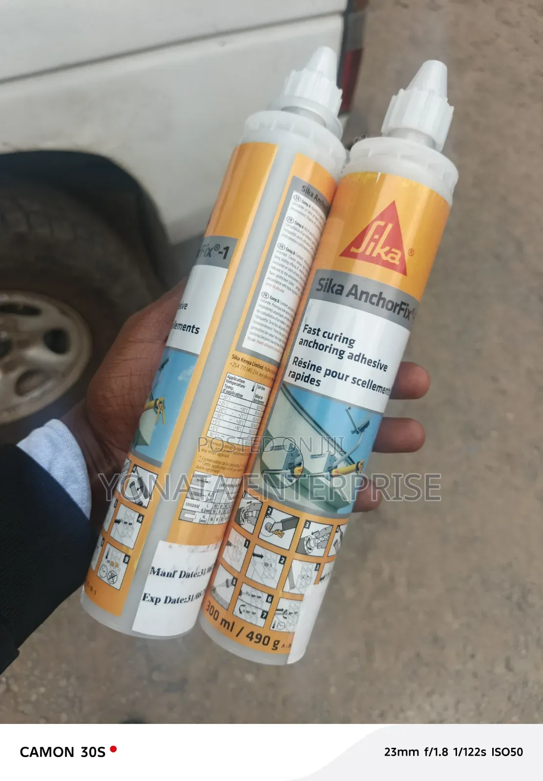 Sika Anchorfix for Anchoring Bolts and Fastening Systems