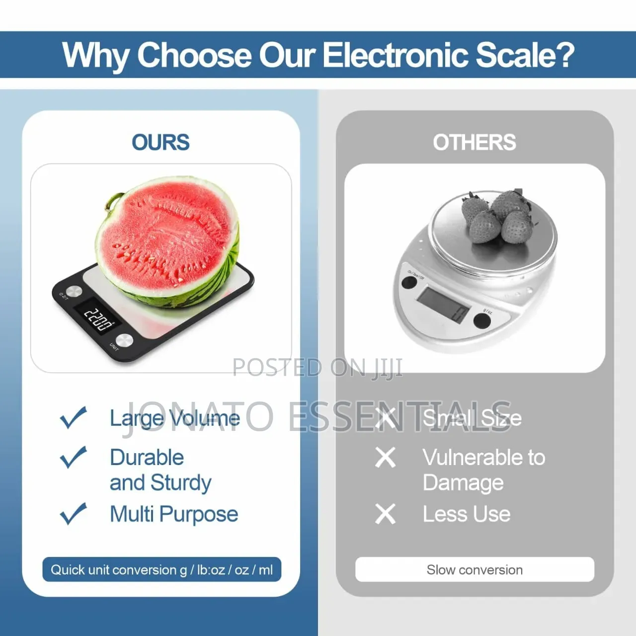 5kg Digital Kitchen Weighing Scale, Digital Kitchen Scale