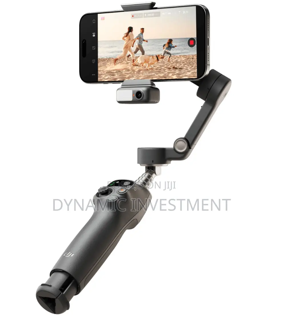 DJI Osmo Mobile 7P Smartphone Gimbal With Mini Clip-on Transmitter