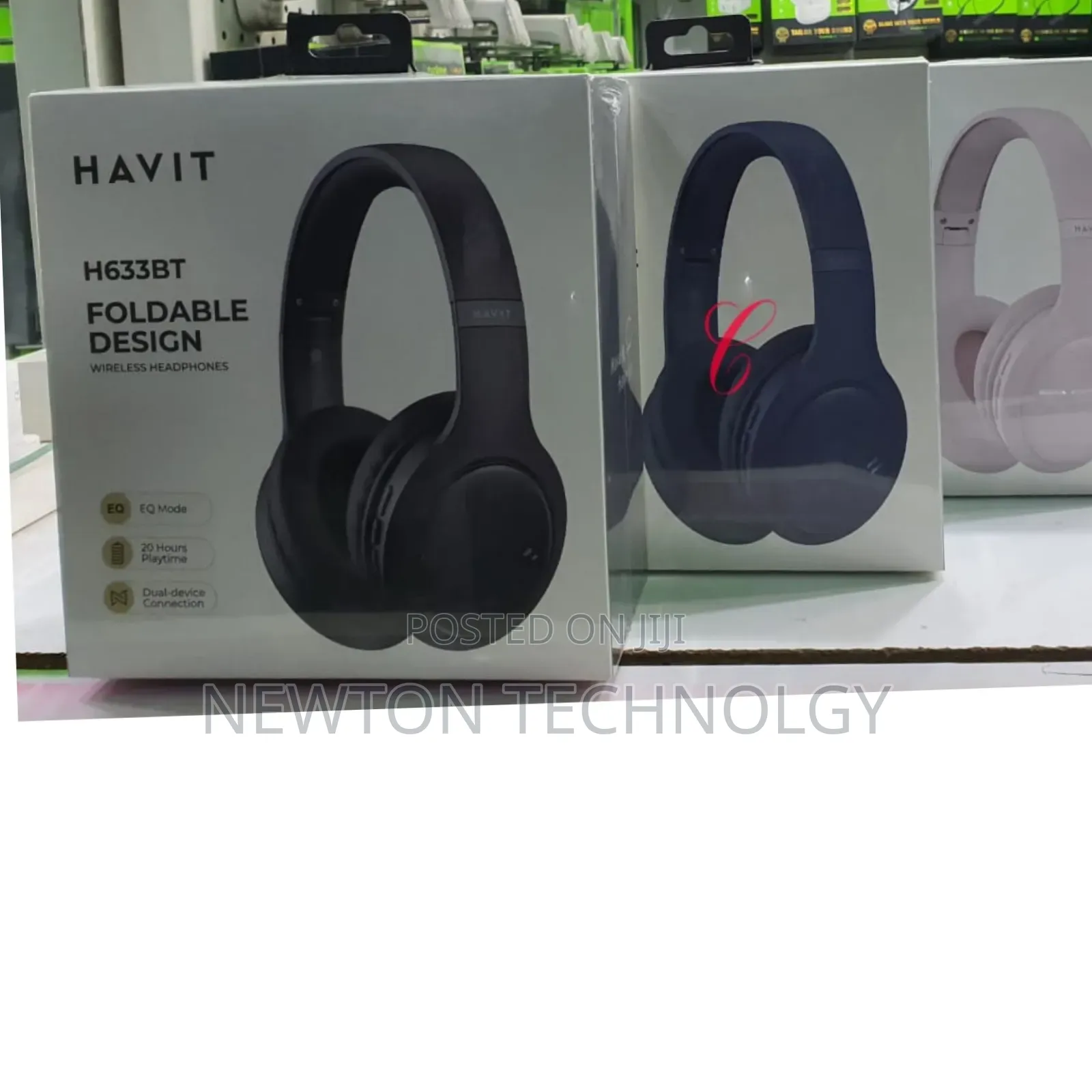 Havit H633BT Foldable Design Wireless Headphones Available