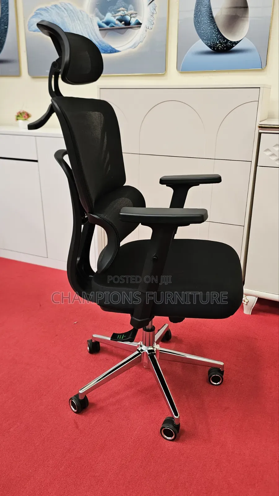 High Back Orthopedic Office Chair