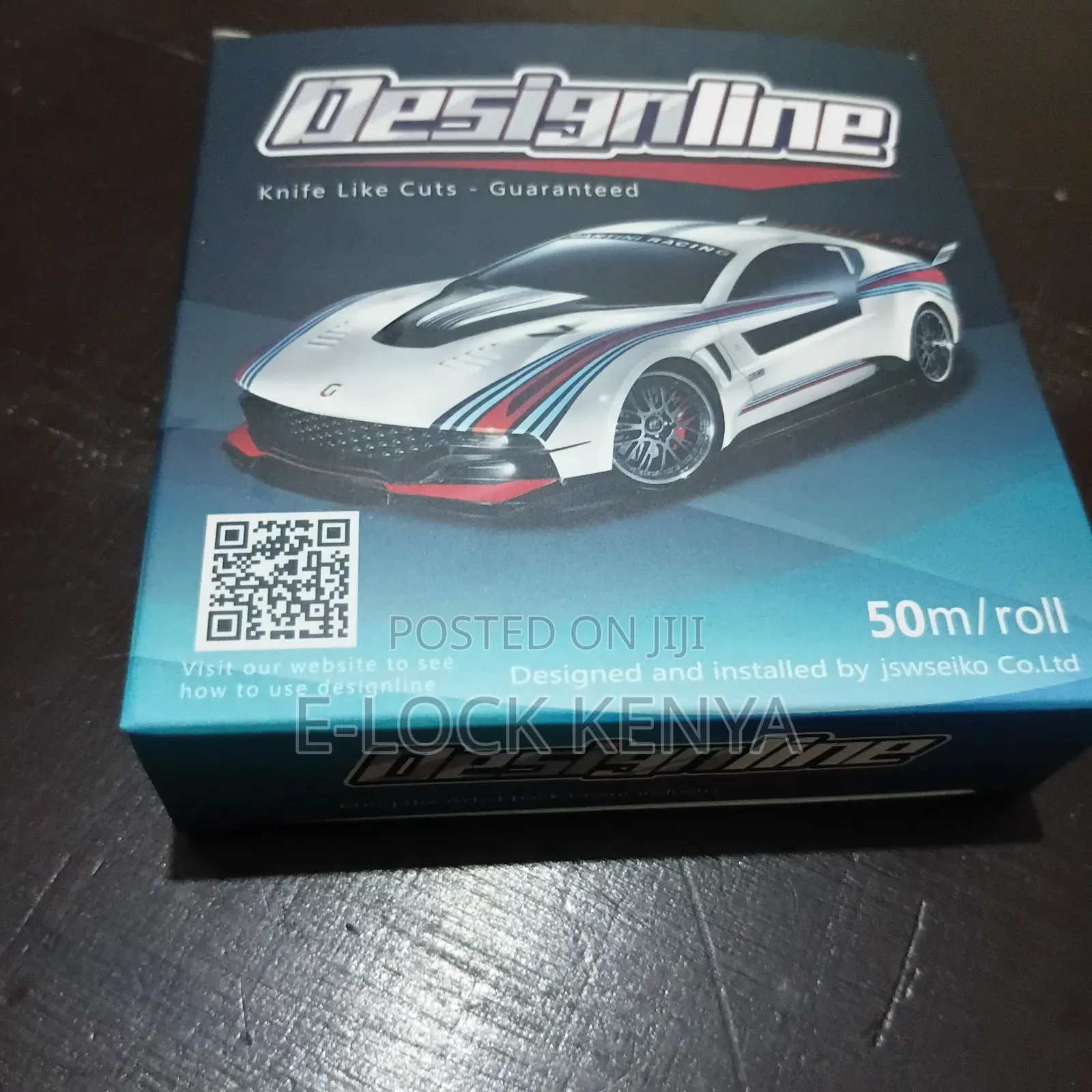 Transluscent Car Wrap Designline