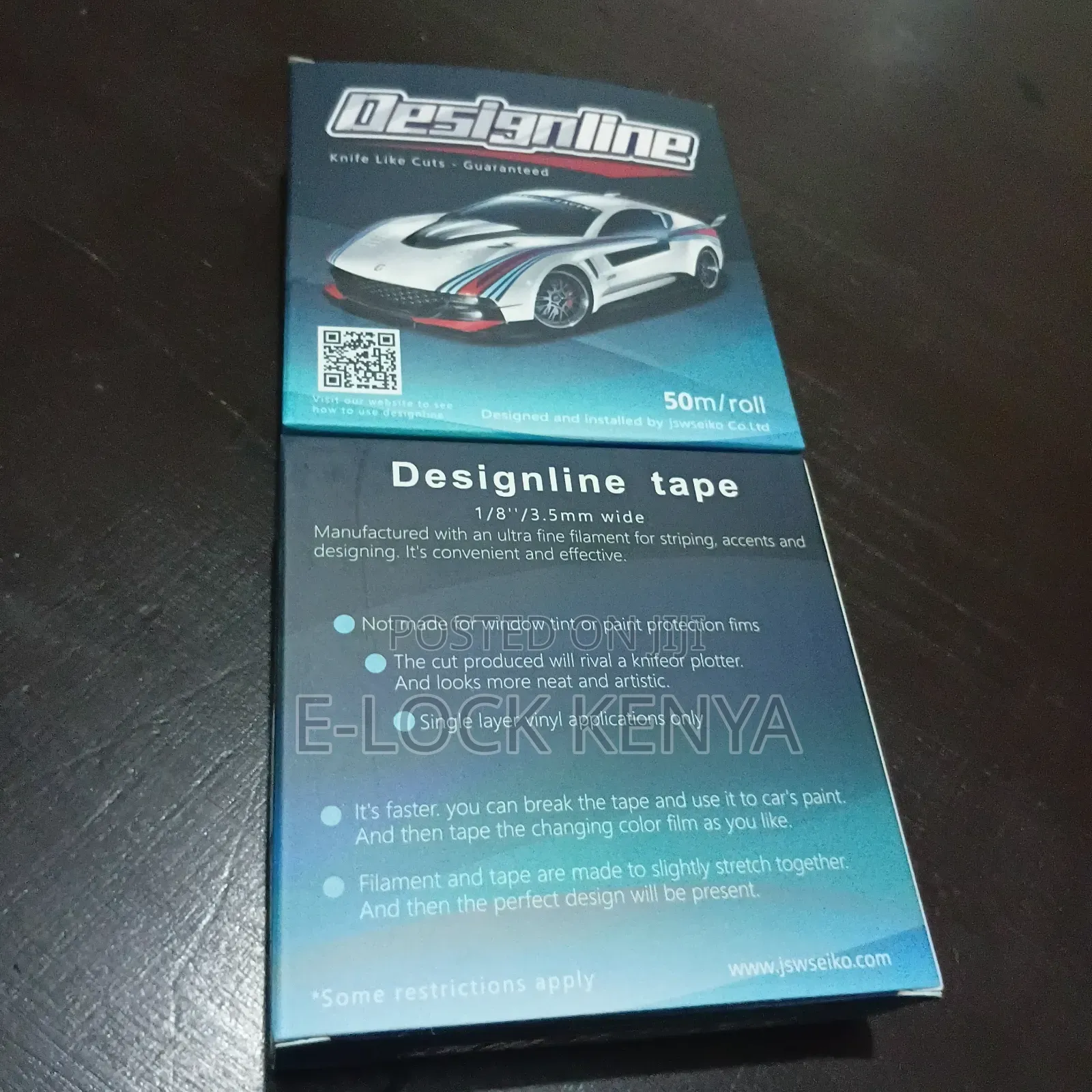 Transluscent Car Wrap Designline