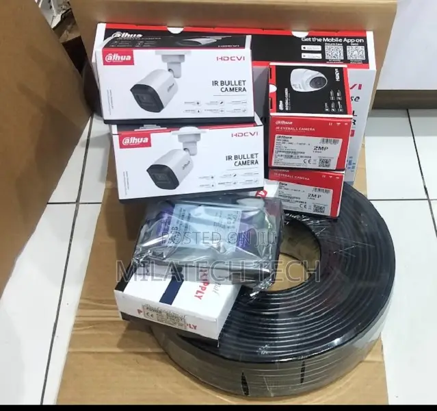 Dahua 4 CCTV Cameras Complete Surveillance Kit