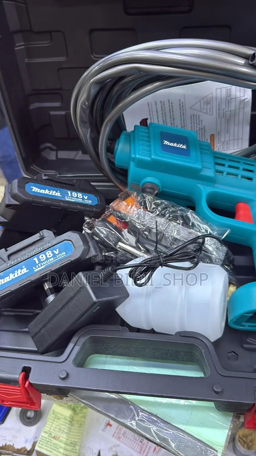 198volts Cordless Car Washer