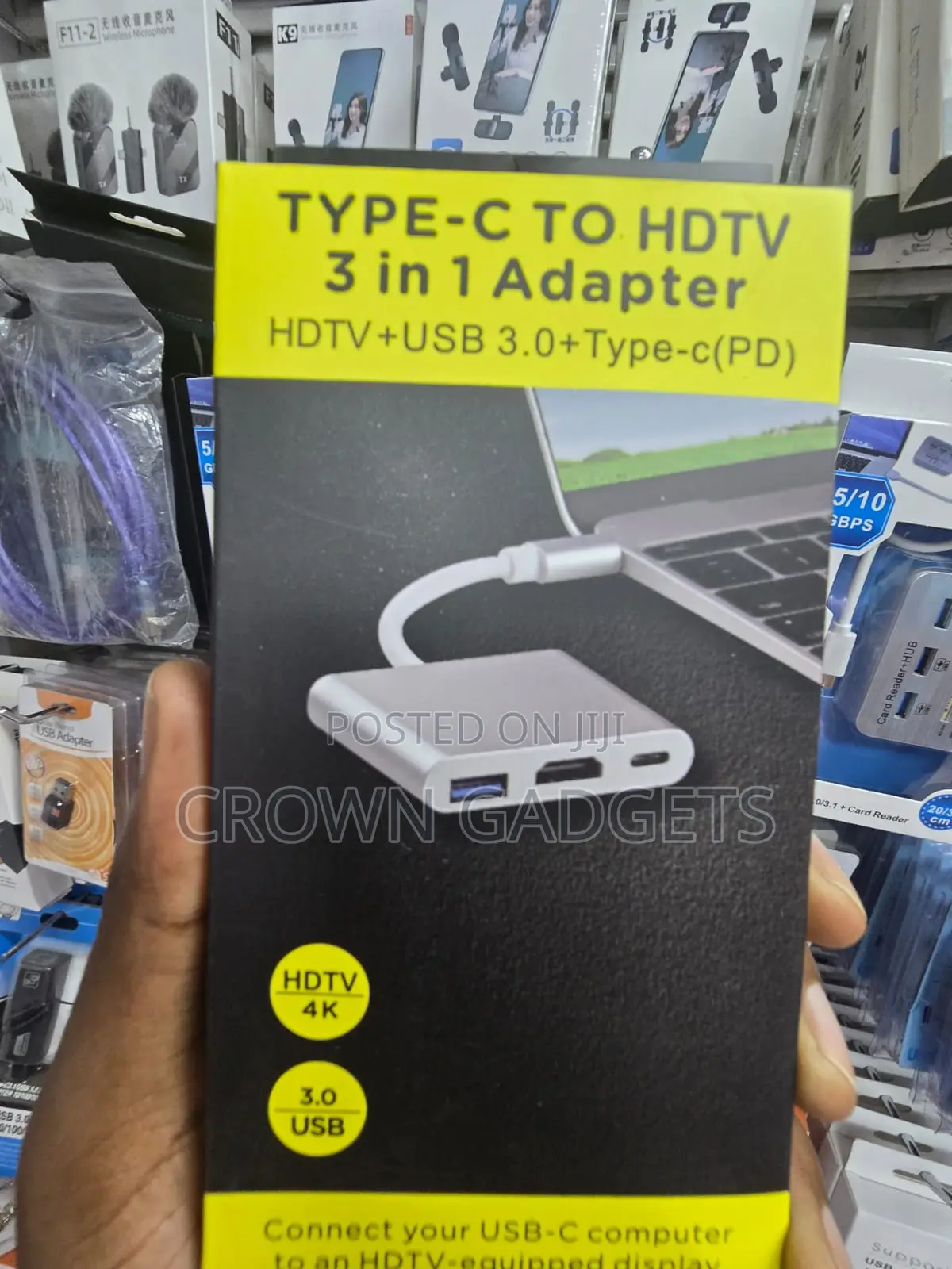 N300 USB-C to HDMI 3 in 1 Hub With USB 3.0 PD Charging