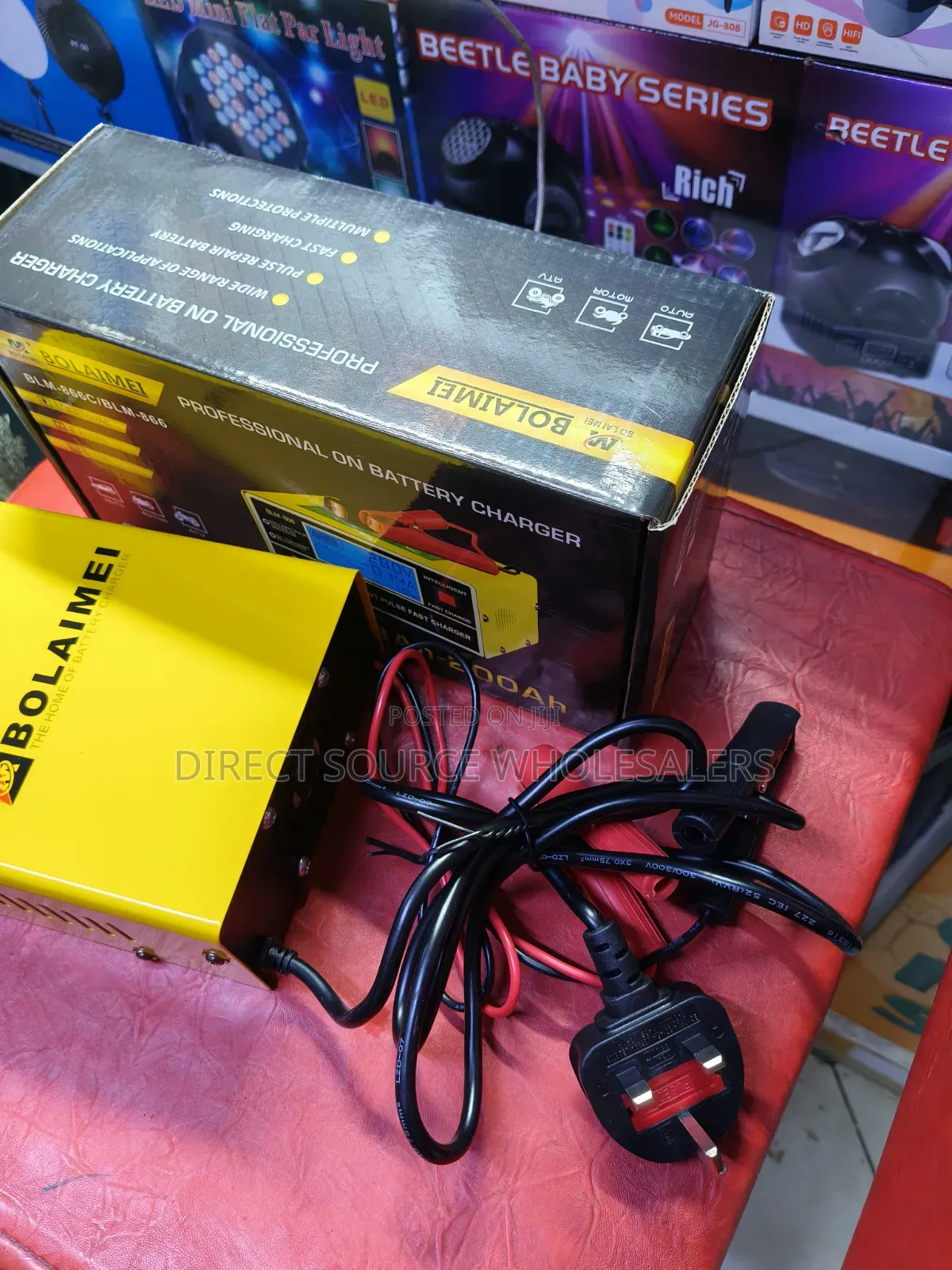 Bolaimei Intelligent Battery Charger With LCD Display