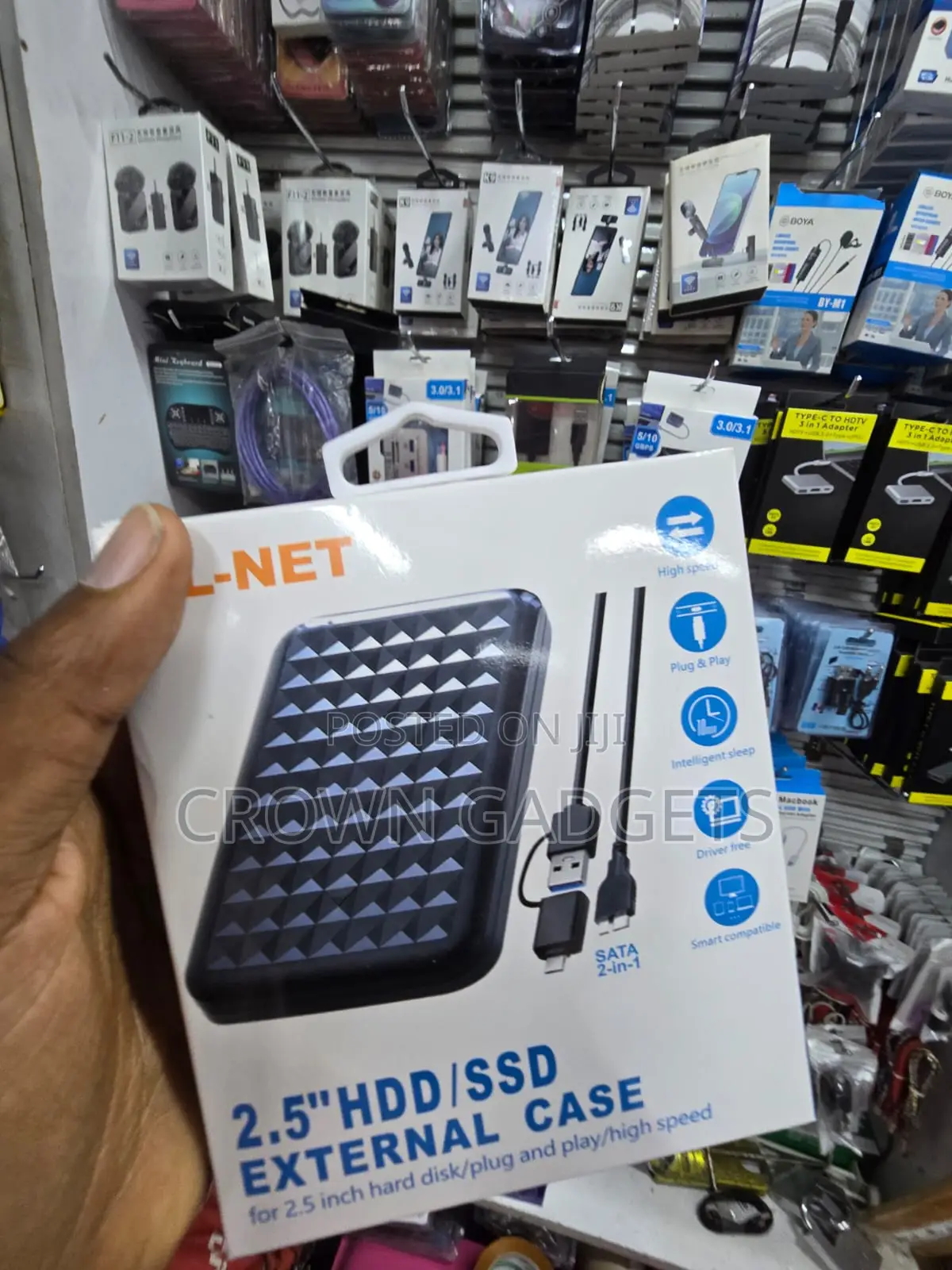 SL-NET SL001 2.5 Inch HDD SSD External Case USB 3.0