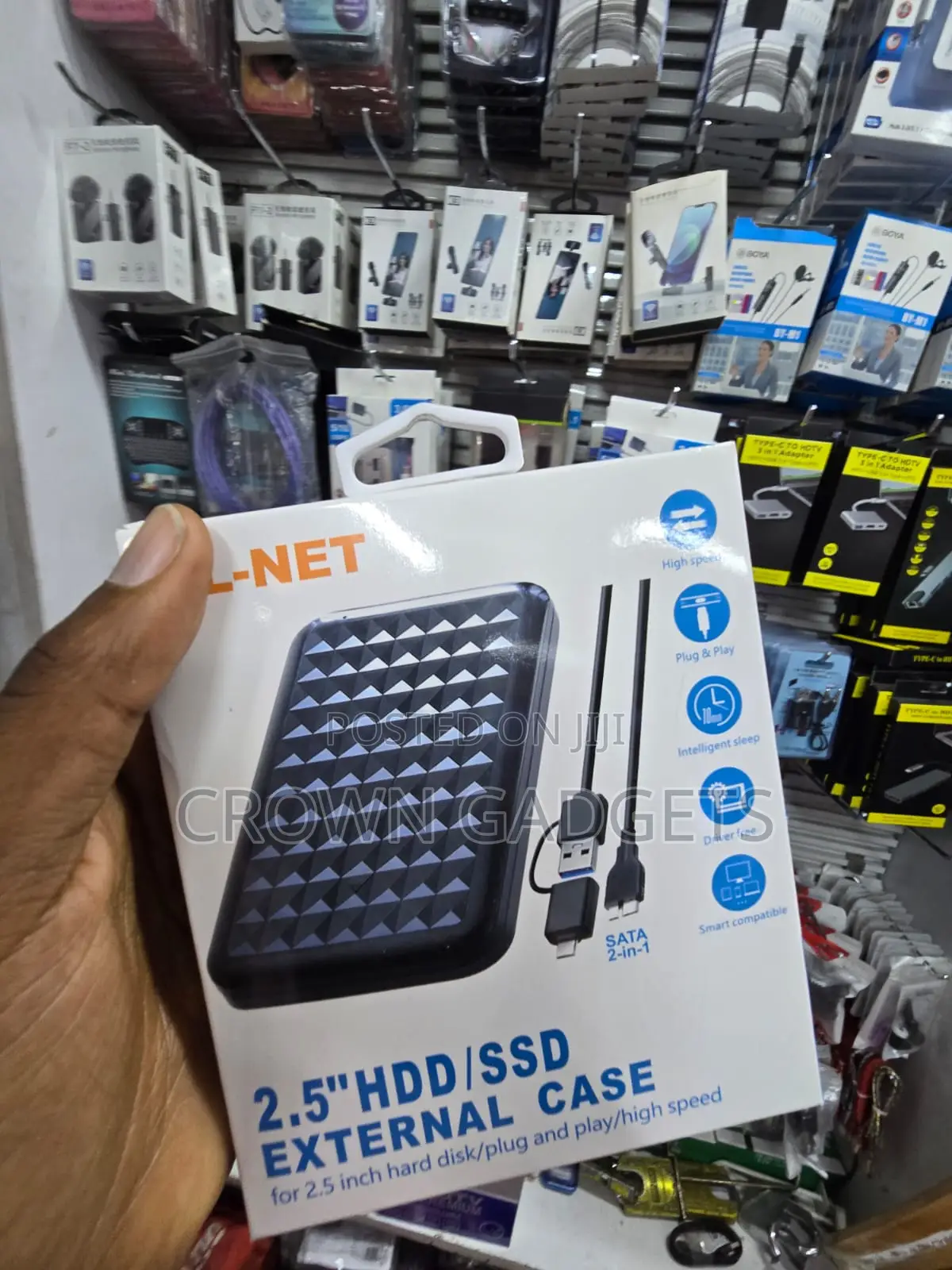 SL-NET SL001 2.5 Inch HDD SSD External Case USB 3.0