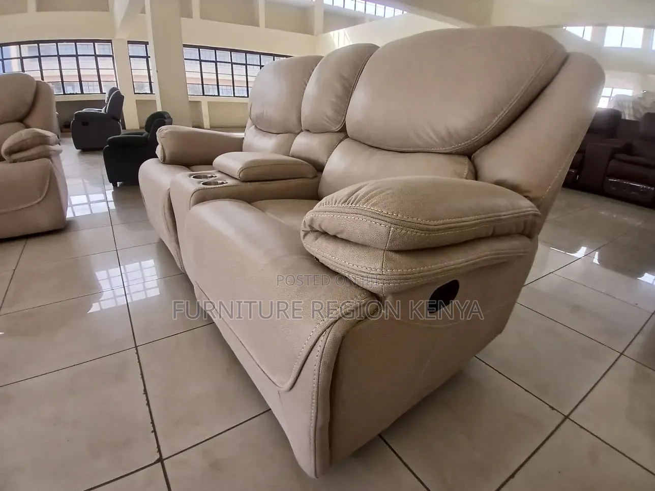 Luxurious Two-Seater King-Size Recliner