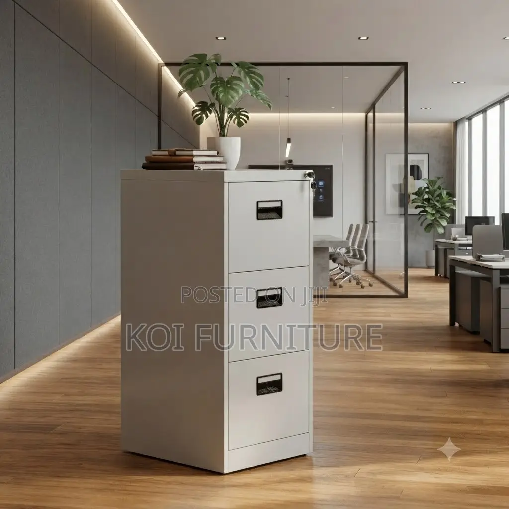 Office Workstation; Three Drawers Steel Office Tailored Cabinet