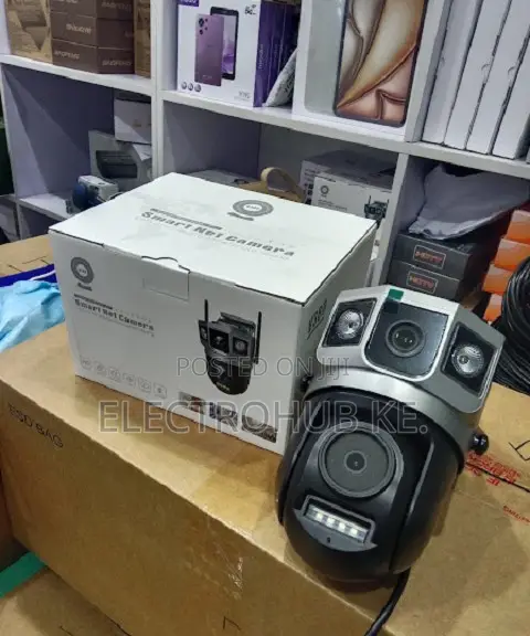 SmartNet 4G Outdoor Security Camera Real-Time Monitoring