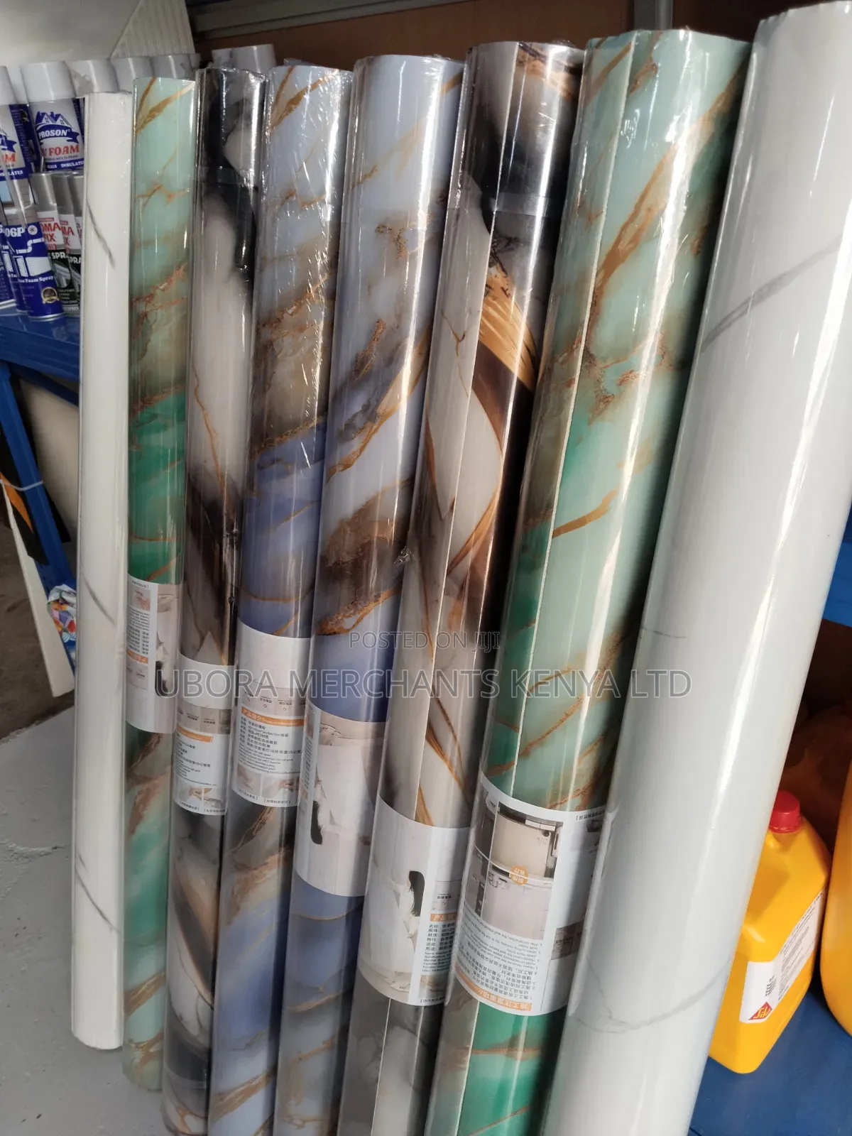 Self Adhesive Marble Wall Paper Sheets