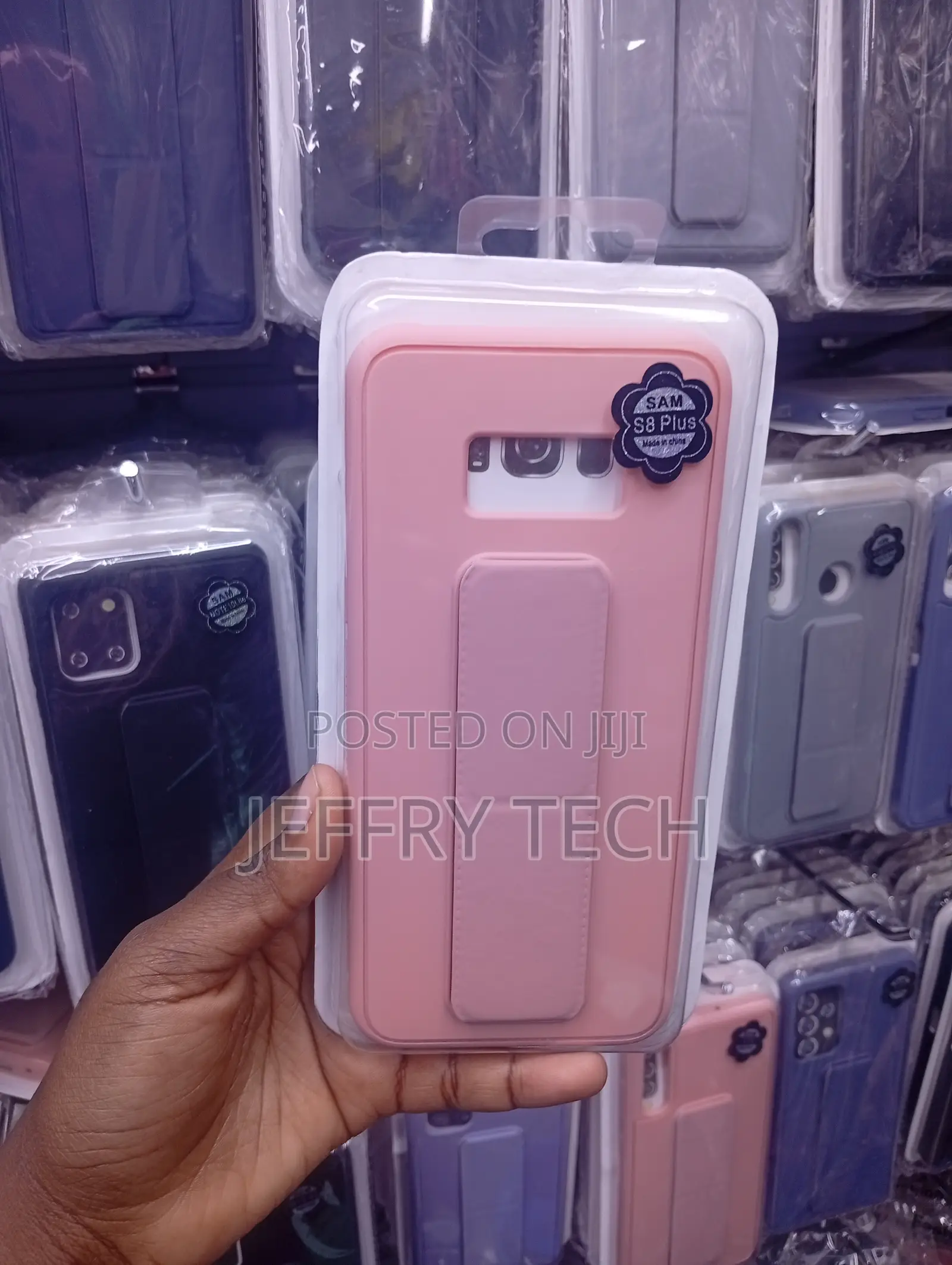 Samsung Galaxy S8 Plus Wide Horizontal Cutout at the Top Case