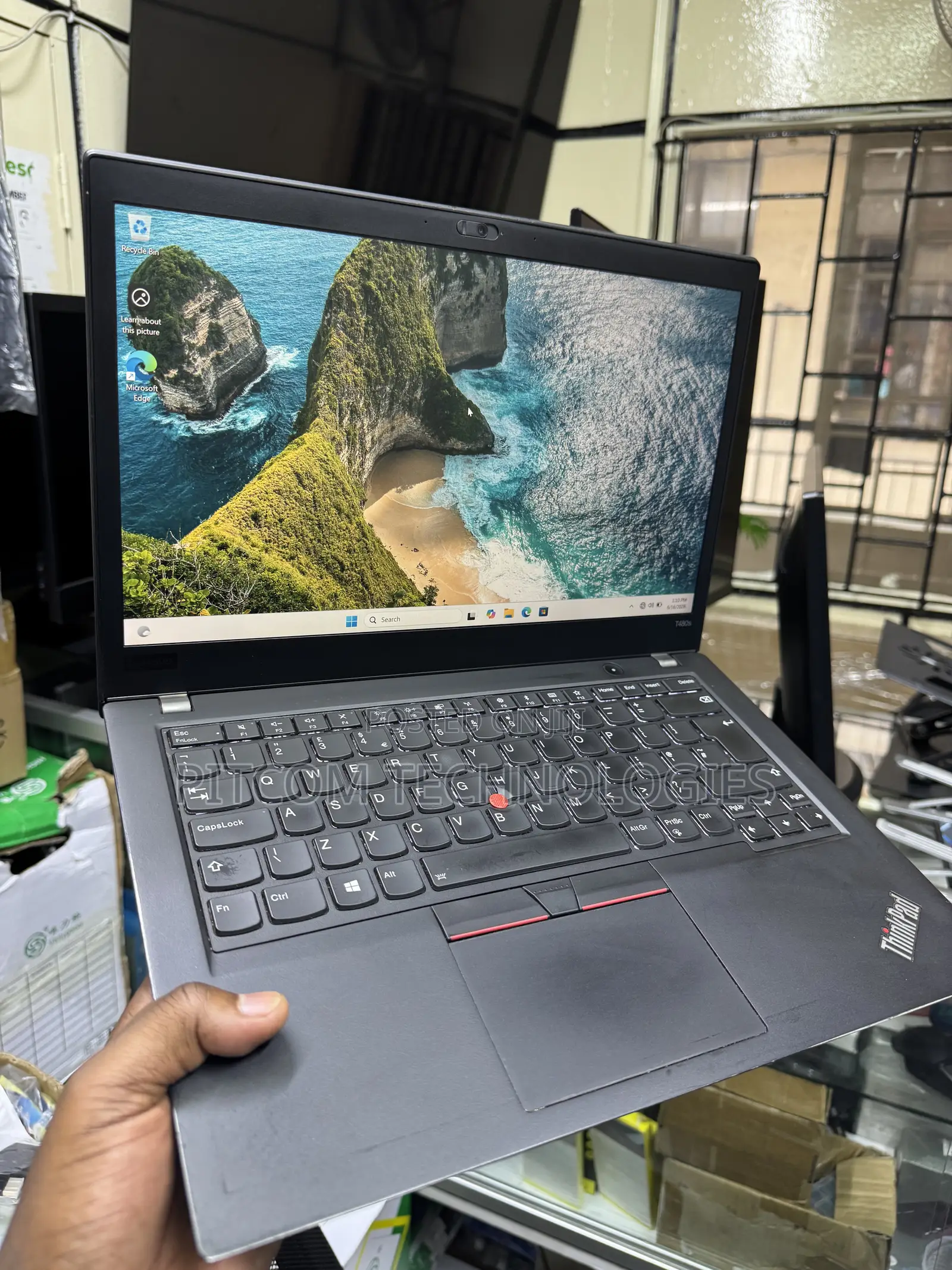 Laptop Lenovo ThinkPad T480s 16GB Intel Core i7 SSD 256GB