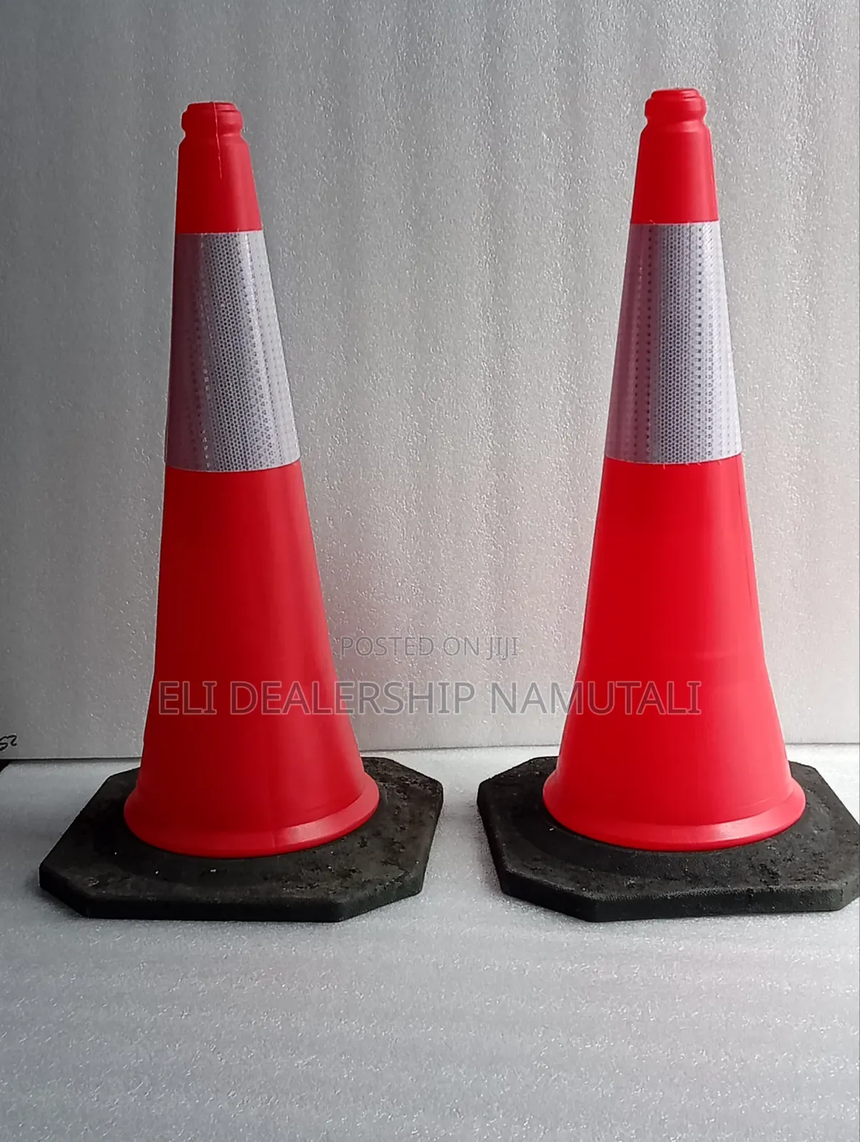 75cm PVC Reflective Safety Cone – High Visibility Traffic Cone