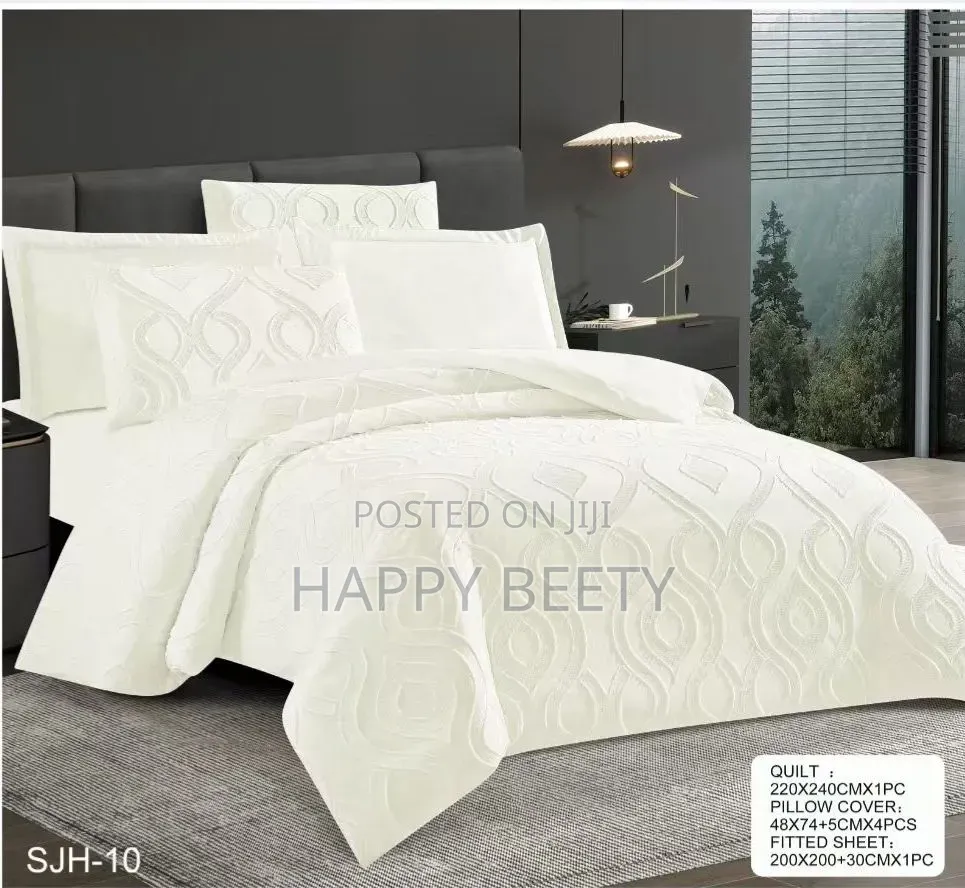 6 PC Tufted Duvetcover
