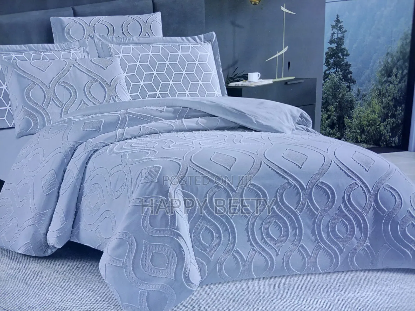 6 PC Tufted Duvetcover