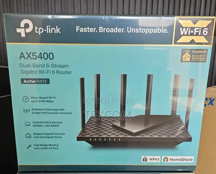 TP-Link Archer AX72 AX5400 Dual-Band Gigabit High-Speed Router