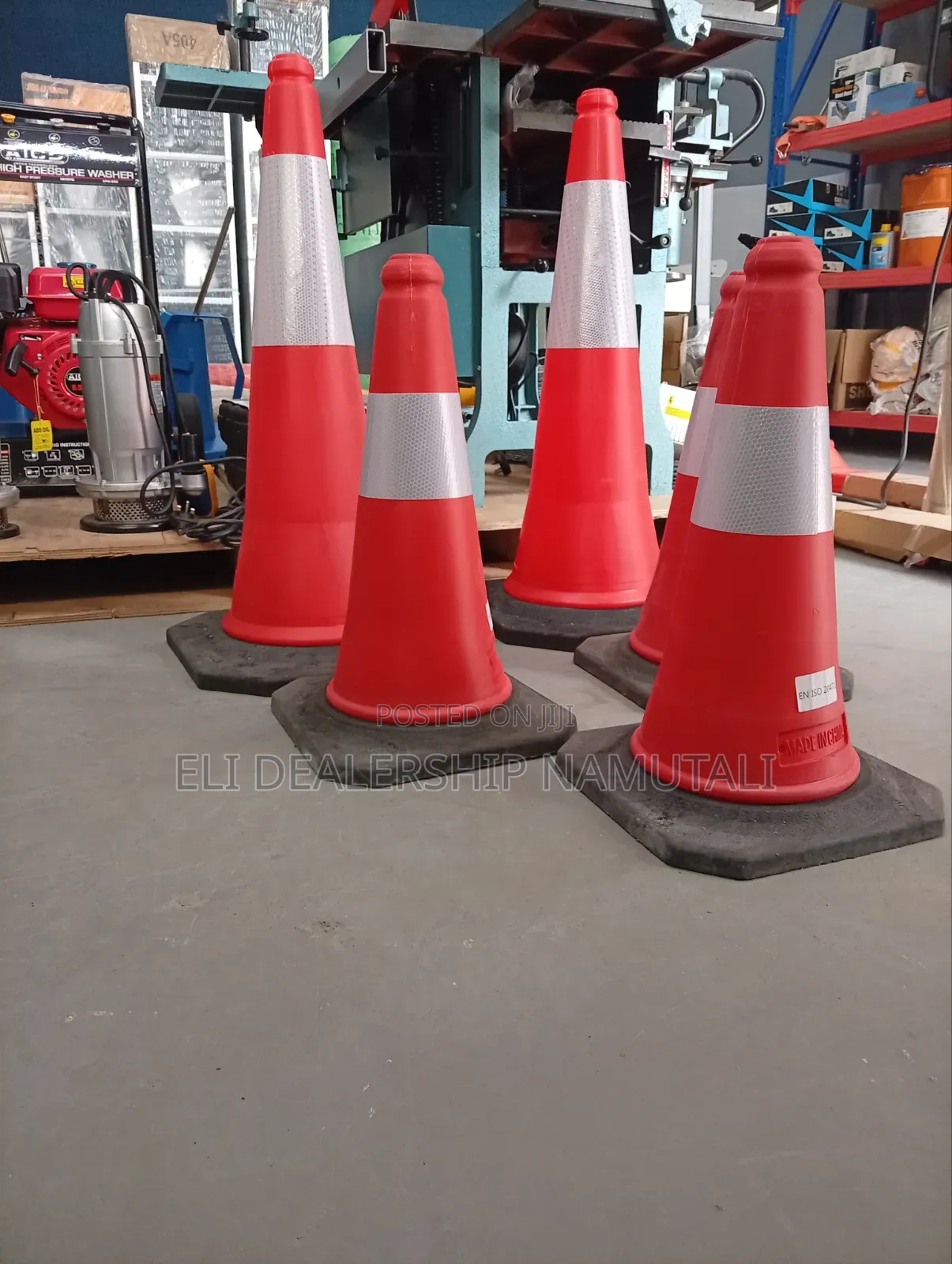 Heavy Duty Reflective Cone 75cm – Traffic Control & Hazard Warning