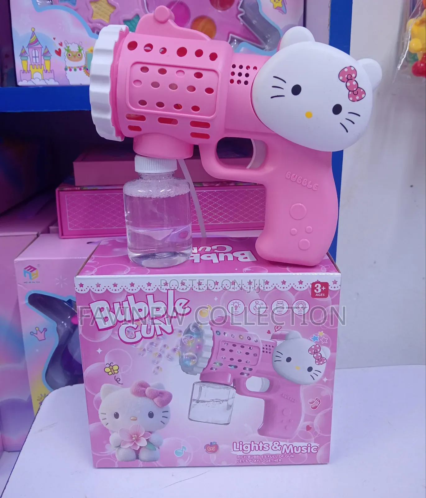 Kids Bubble Gun With Music and Light