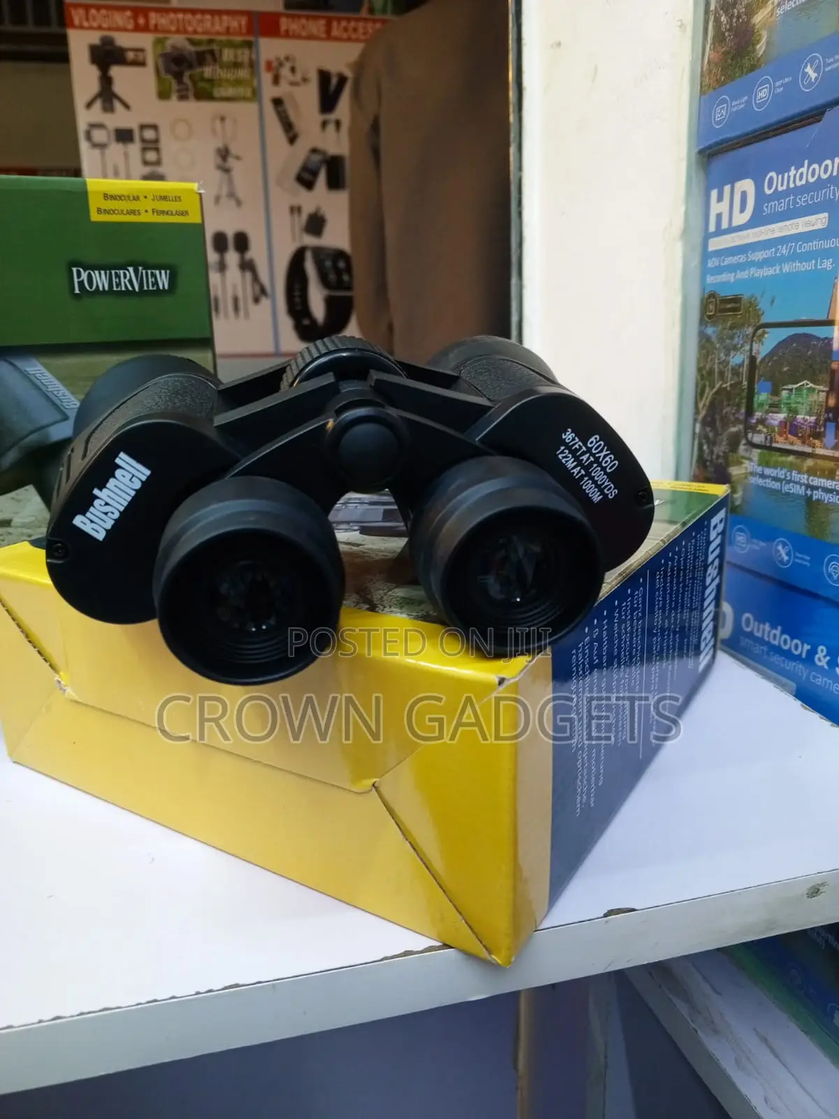 Bushnell Long Range 60x60 Binoculars Multi-Coated Lens