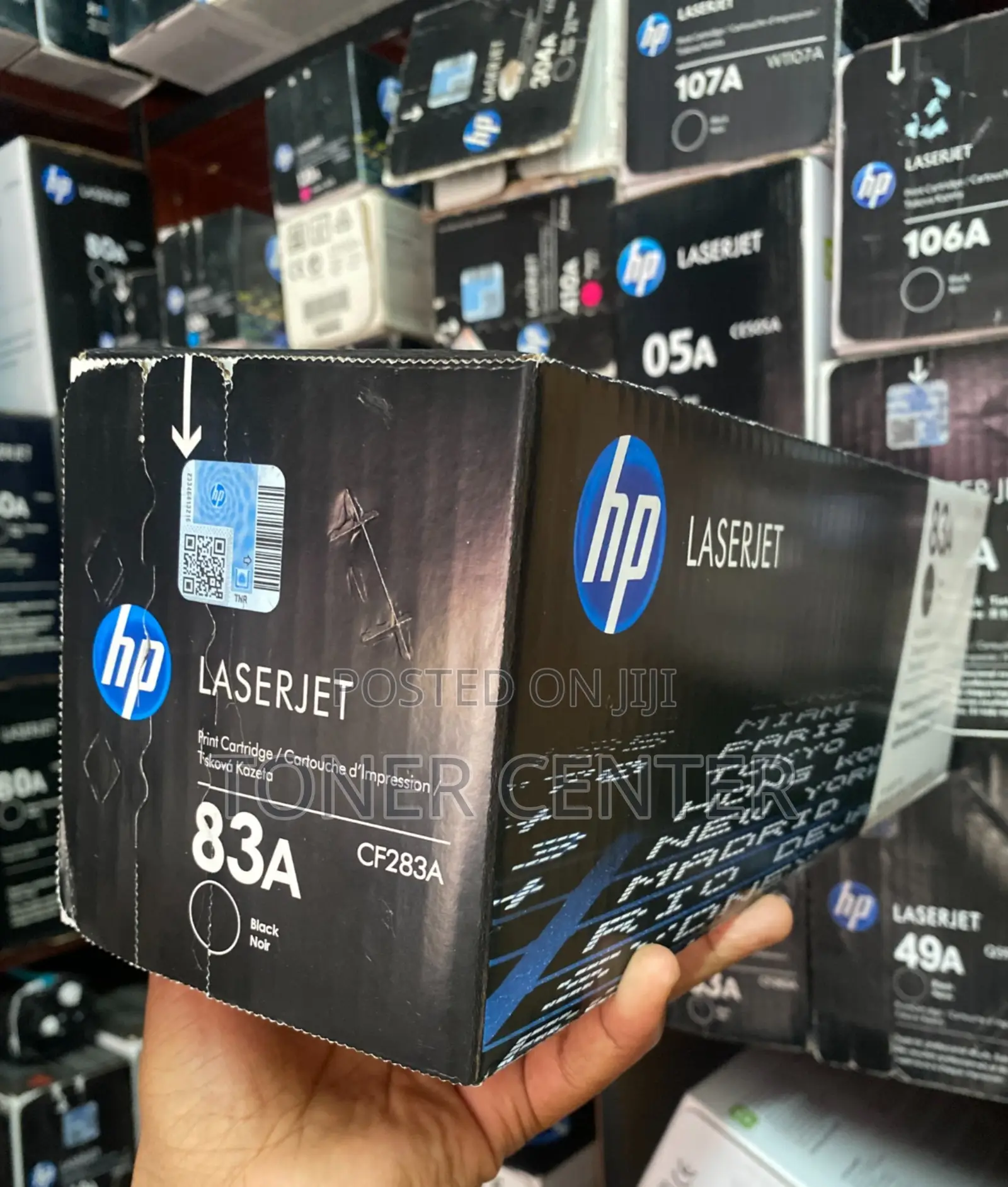 Reliable HP 83A Black Toner Cartridge Long Lasting (CF283A)