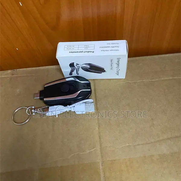 ✯ Emergency 1500mAh Mini Power Bank Keychain Charger