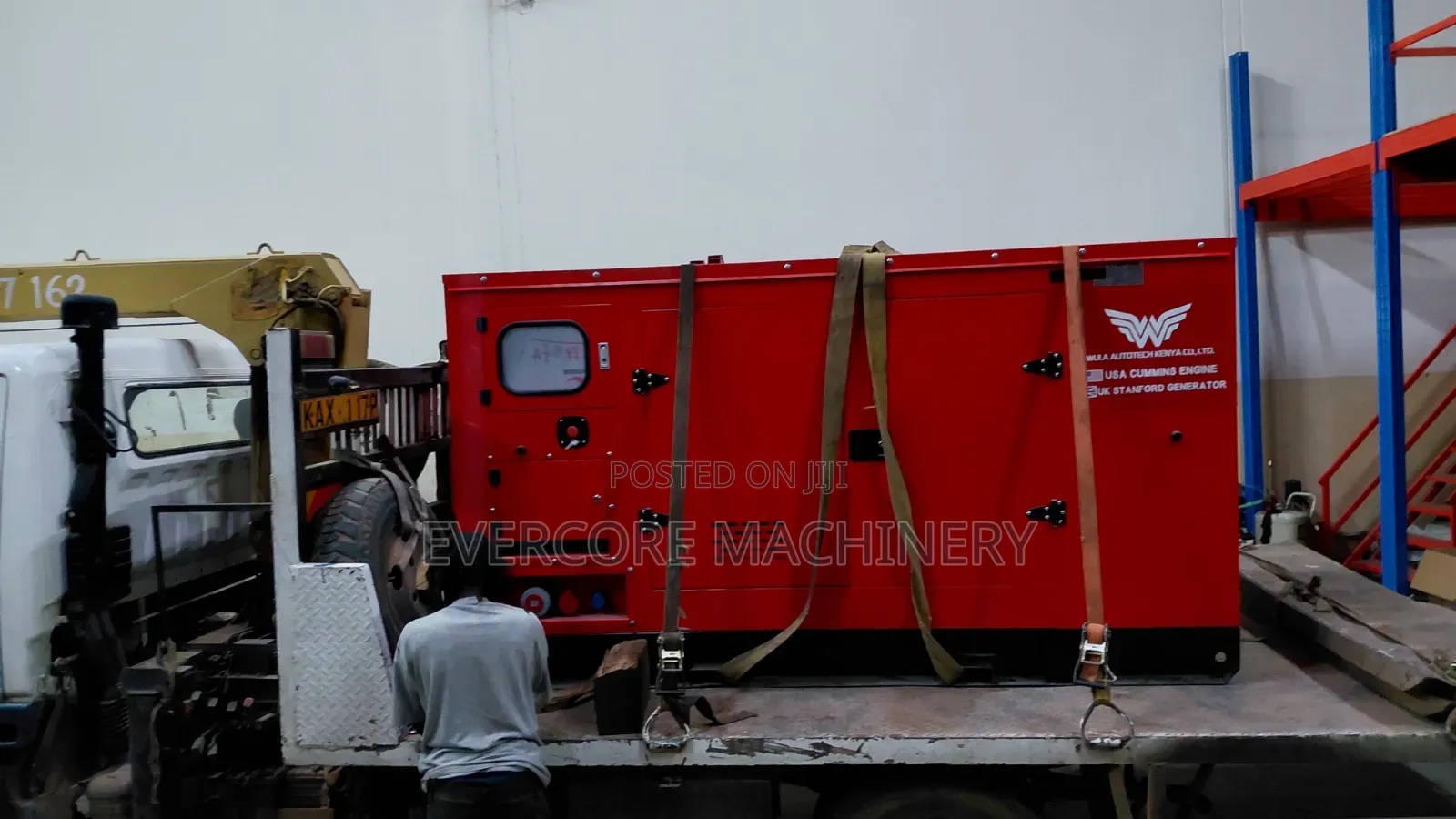 Industrial Supersilent Diesel Generator 110kva Canopied.