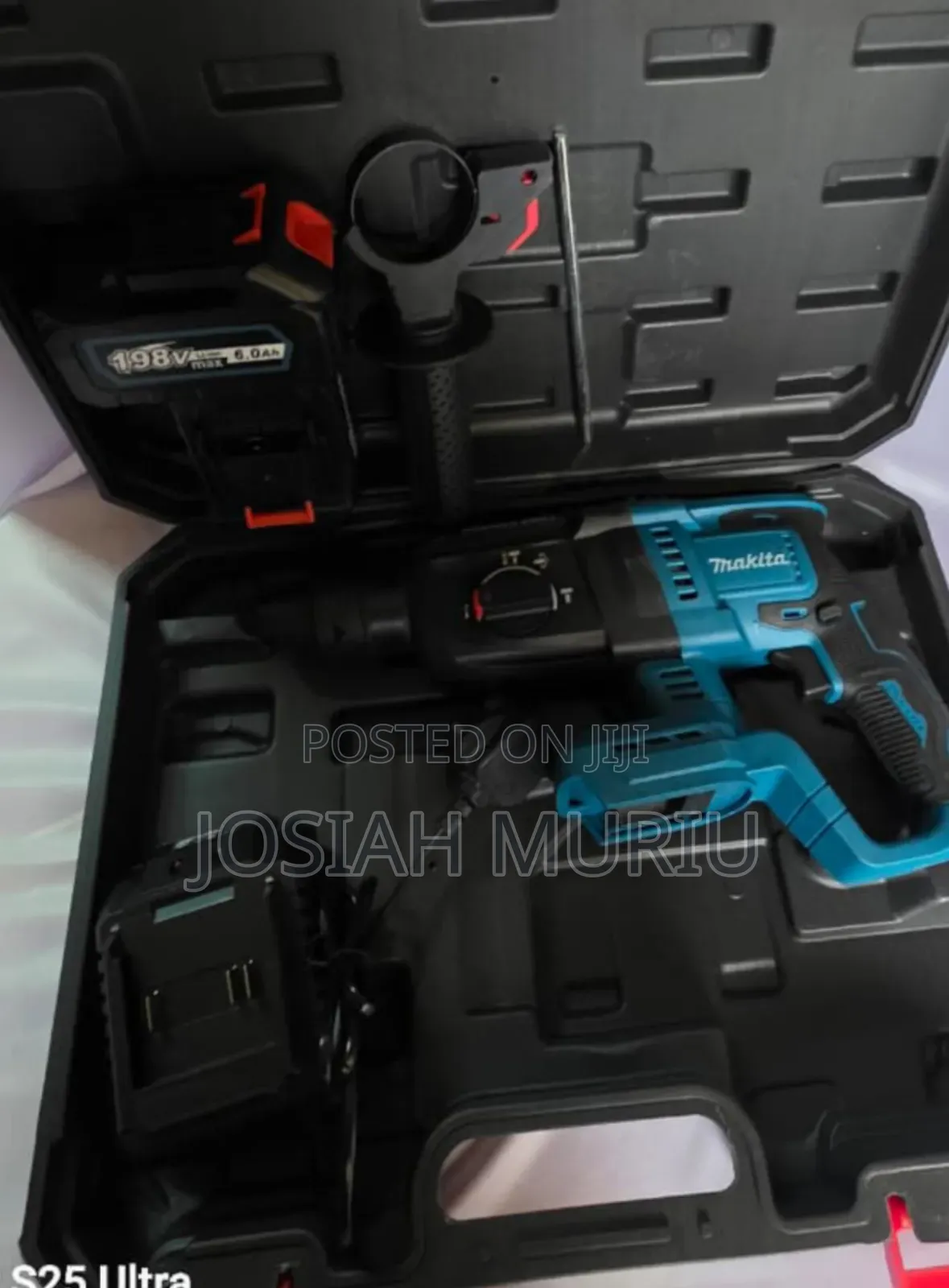 Makita 198v Lithium Ion Cordless Rotary Hammer
