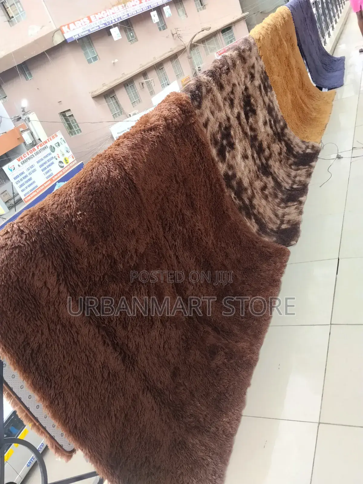 Fluffy Carpet 5x8 Feet Soft Non-Slip Rug