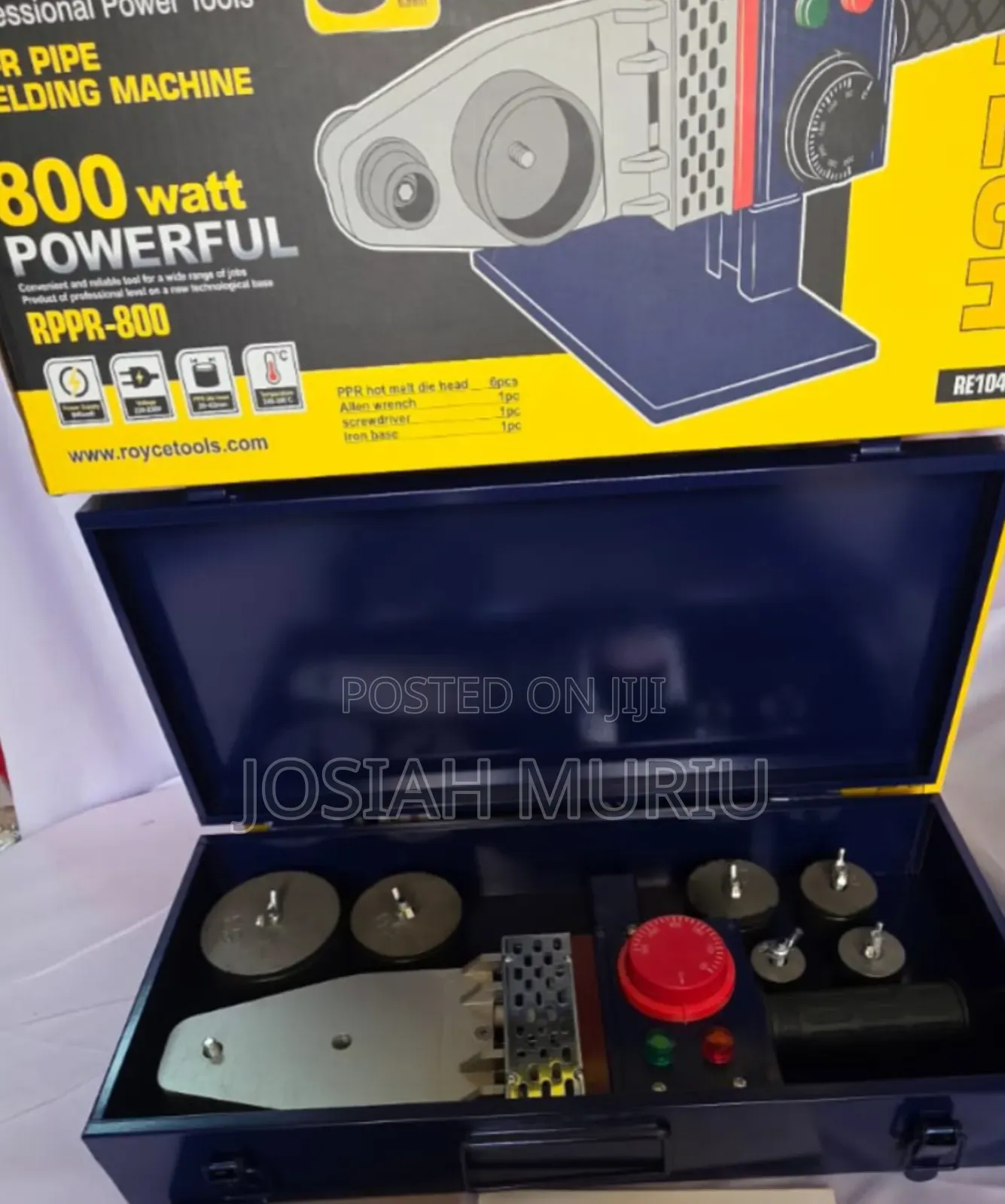Royce 800w PPR Pipe Welder Machine