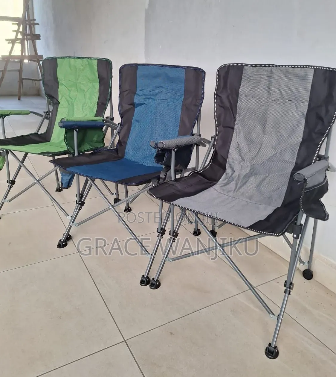 Heavy-Duty Folding Portable Camping Chair