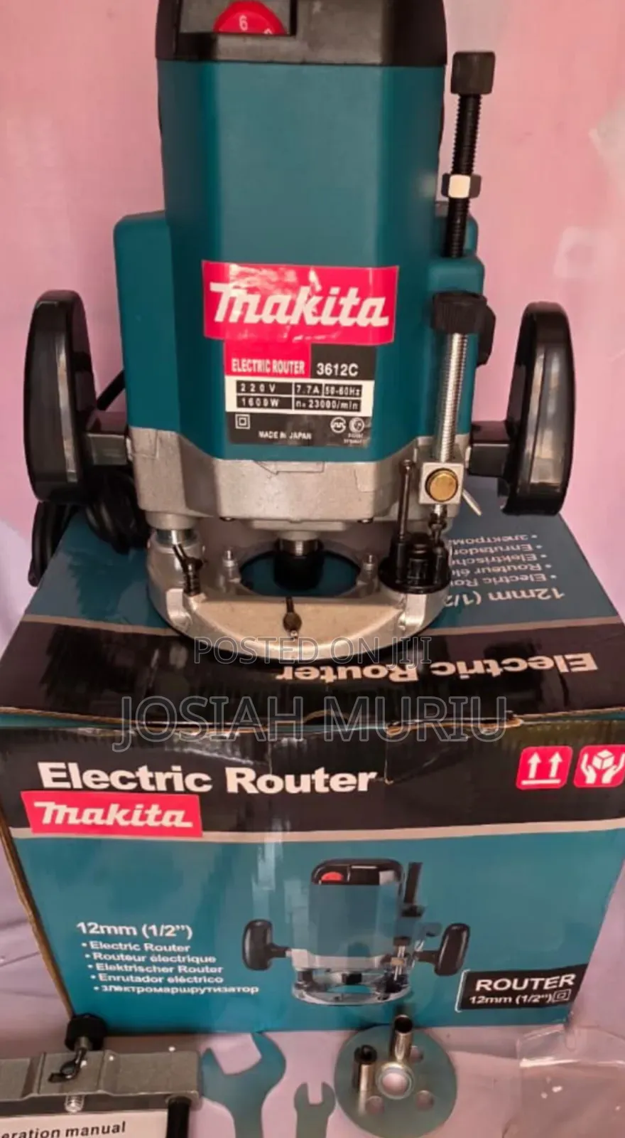 Makita 1600w Electric Wood Router