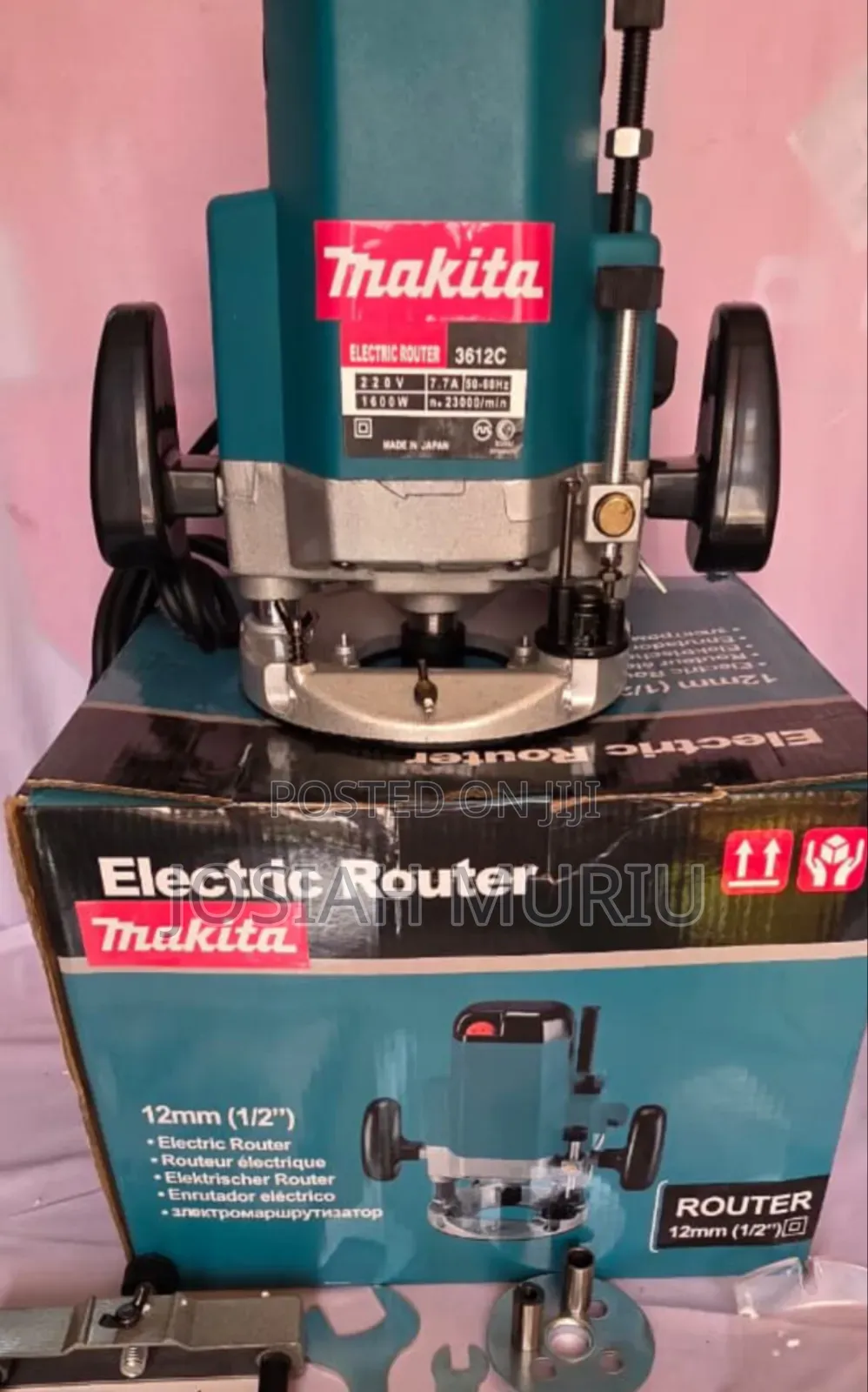 Makita 1600w Proffesional Wood Router