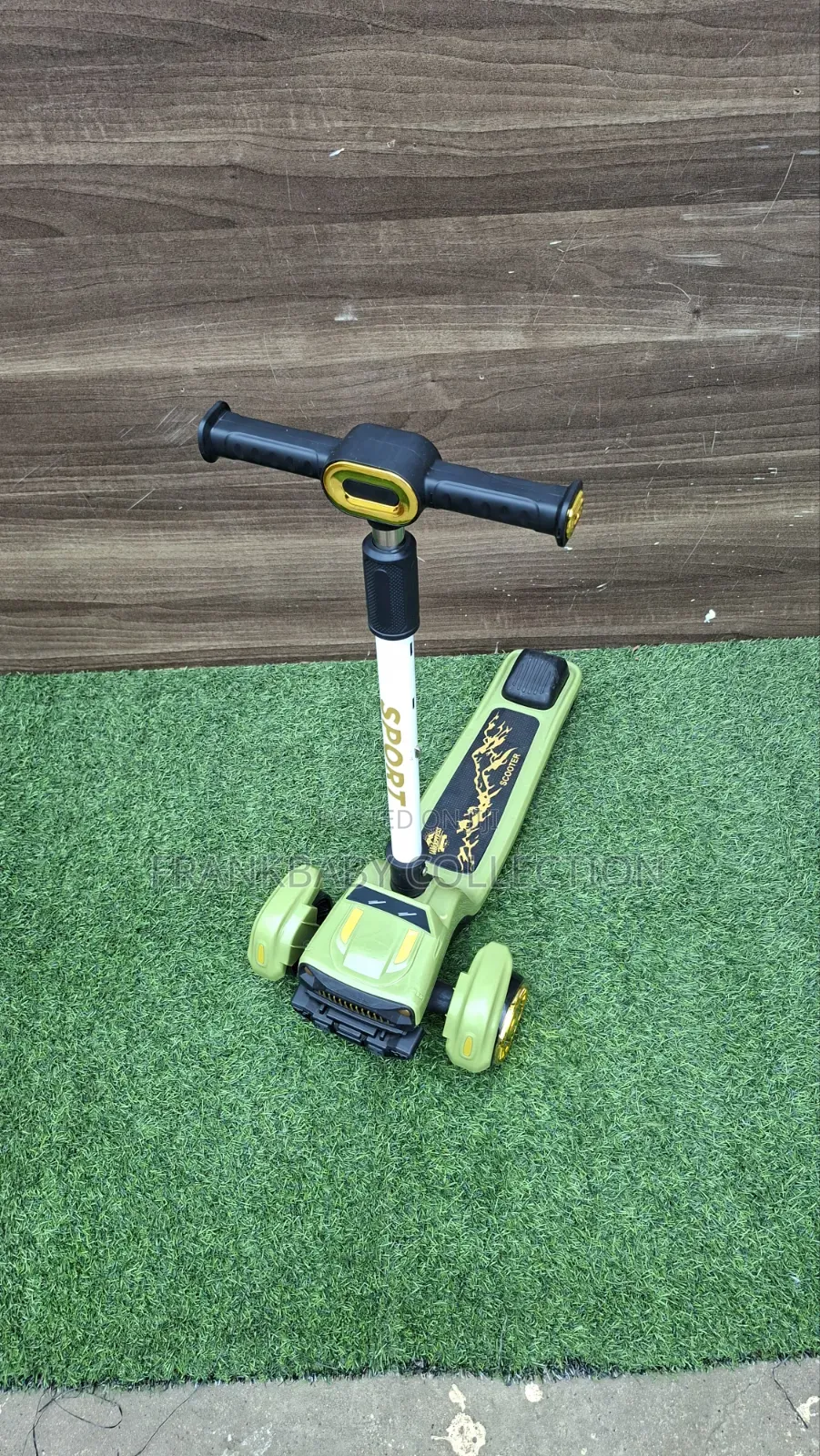 Children's Kick Scooter With Stable Wide Base