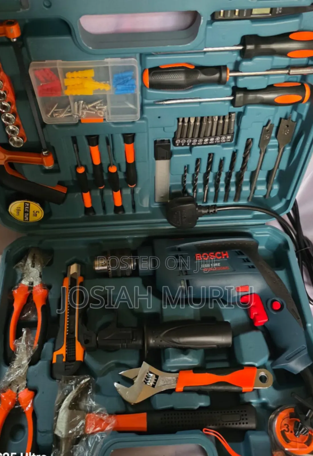 Bosch High Performance Electric Drill Set